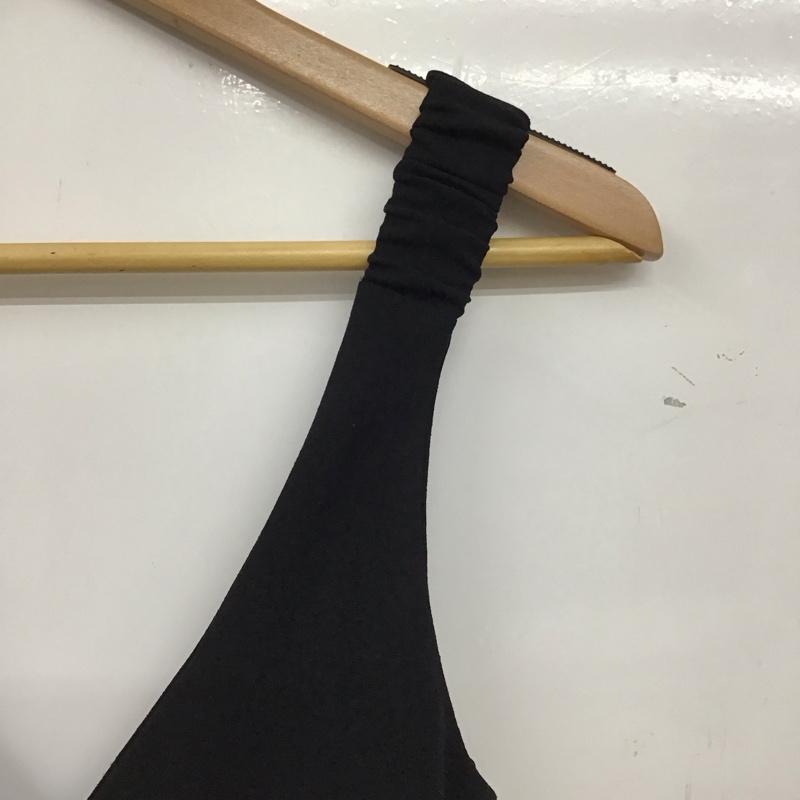 ザラ ZARA ワンピース ロングスカート ノースリーブワンピース ロングスカート フレアスカート XS 無地 黒 / ブラック / レディース USED 古着 中古 10134319