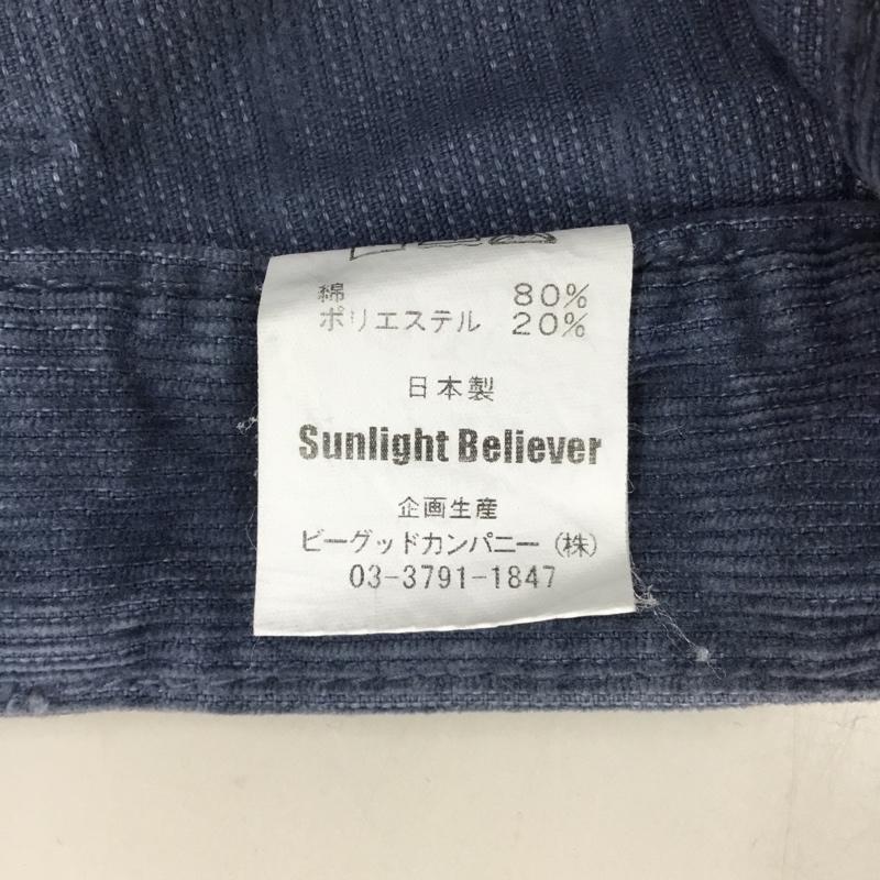 サンライトビリーバー SUNLIGHT BELIEVER パンツ ショートパンツ ショートパンツ ハーフパンツ カジュアルパンツ コーデュロイパンツ 30インチ 無地 紺 / ネイビー /  メンズ USED 古着 中古 10121636