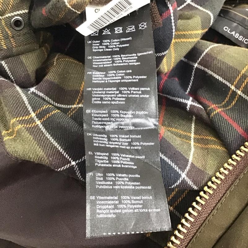 バーブァー Barbour ジャケット、上着 ジャンパー、ブルゾン mwx0010ol71 オイルドジャケット アウター カジュアルジャケット 無地 カーキ / カーキ / メンズ USED 古着 中古 10144152