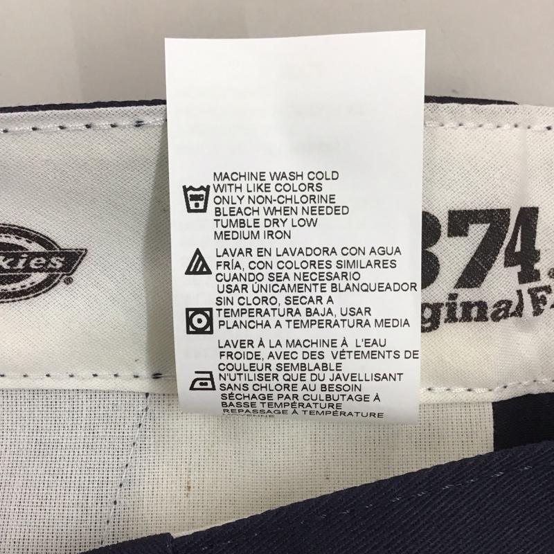 ディッキーズ Dickies パンツ ワークパンツ、ペインターパンツ ワークパンツ ワイドパンツ カジュアルパンツ 38 無地 紺 / ネイビー / メンズ USED 古着 中古 10113177