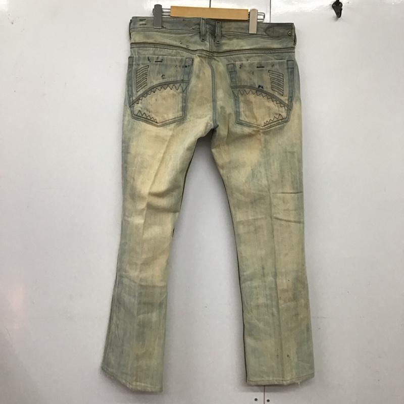 ディーゼル DIESEL パンツ デニム、ジーンズ デニムパンツ スリムパンツ ジーンズ 32インチ 無地 インディゴ / インディゴ /  メンズ USED 古着 中古 10124371