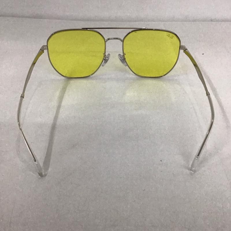 レイバン Ray-Ban めがね・サングラス サングラス RB3724D カラーレンズ 箱有 ロゴ、文字 黄 / イエロー / X 銀 / シルバー / メンズ USED 古着 中古 10123332
