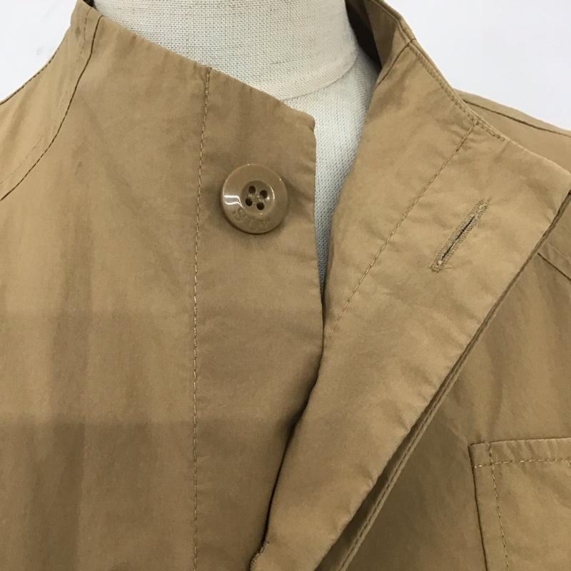 スライ SLY シャツ、ブラウス 長袖 030bsz30-6410 WAISTDRAWSTRINGMILITARYSH 長袖シャツ ノーカラーシャツ ロングシャツ FREE 無地 ベージュ / ベージュ / レディース USED 古着 中古 10108468
