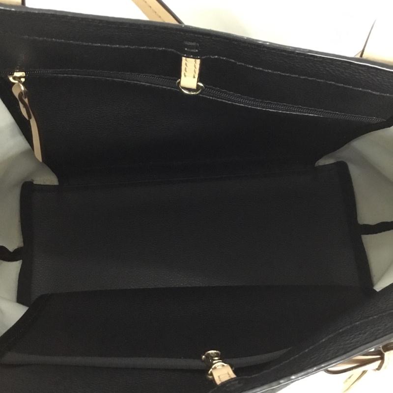 ケイトスペード Kate Spade トートバッグ トートバッグ ロゴ、文字 黒 / ブラック / X 白 / ホワイト / レディース USED 古着 中古 10138853
