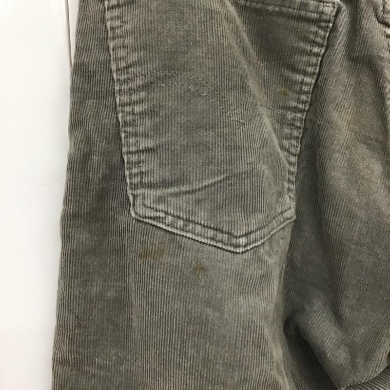 リーバイストラウスアンドコー Levi Strauss & co. パンツ デニム、ジーンズ コーデュロイパンツ スリムパンツ カジュアルパンツ 80s 33インチ 無地 灰 / グレー /  メンズ USED 古着 中古 10126121
