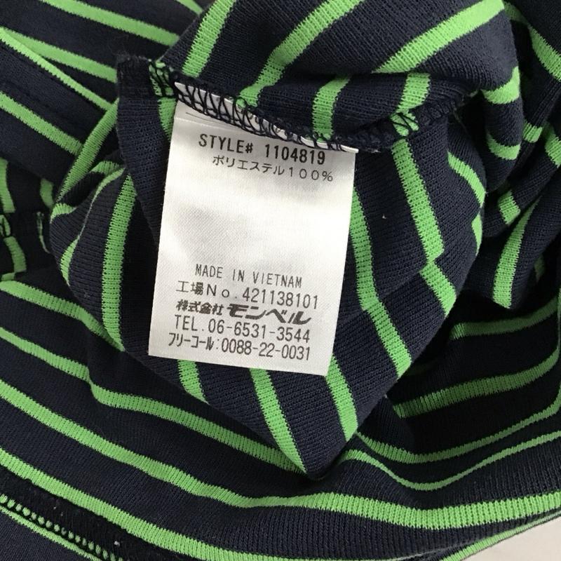 モンベル mont-bell Tシャツ 長袖 1104819 WIC.ボーダーロングスリーブT M ボーダー柄 マルチカラー / マルチカラー / レディース USED 古着 中古 10131565
