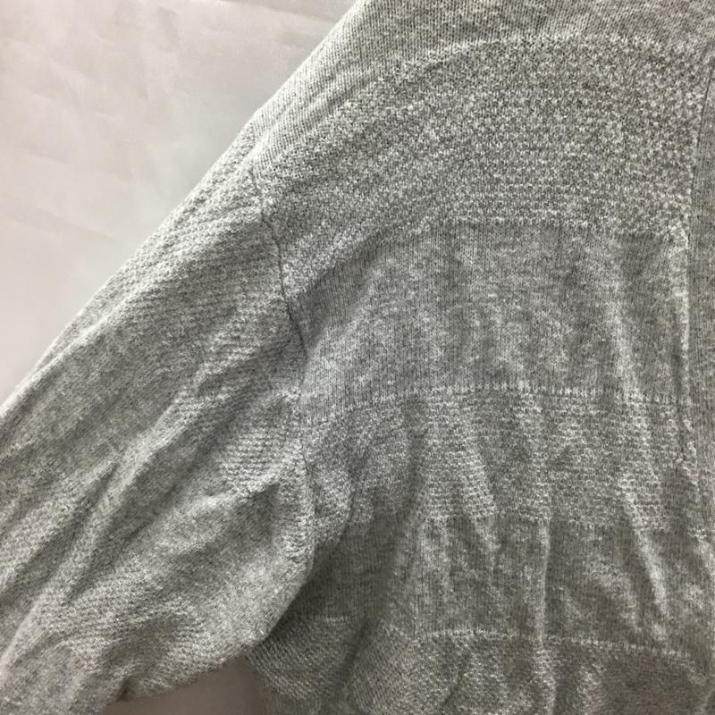 ビームス ハート BEAMS HEART カーディガン 長袖 42-15-0078-152 Vネック M 無地 灰 / グレー / メンズ USED 古着 中古 10119303