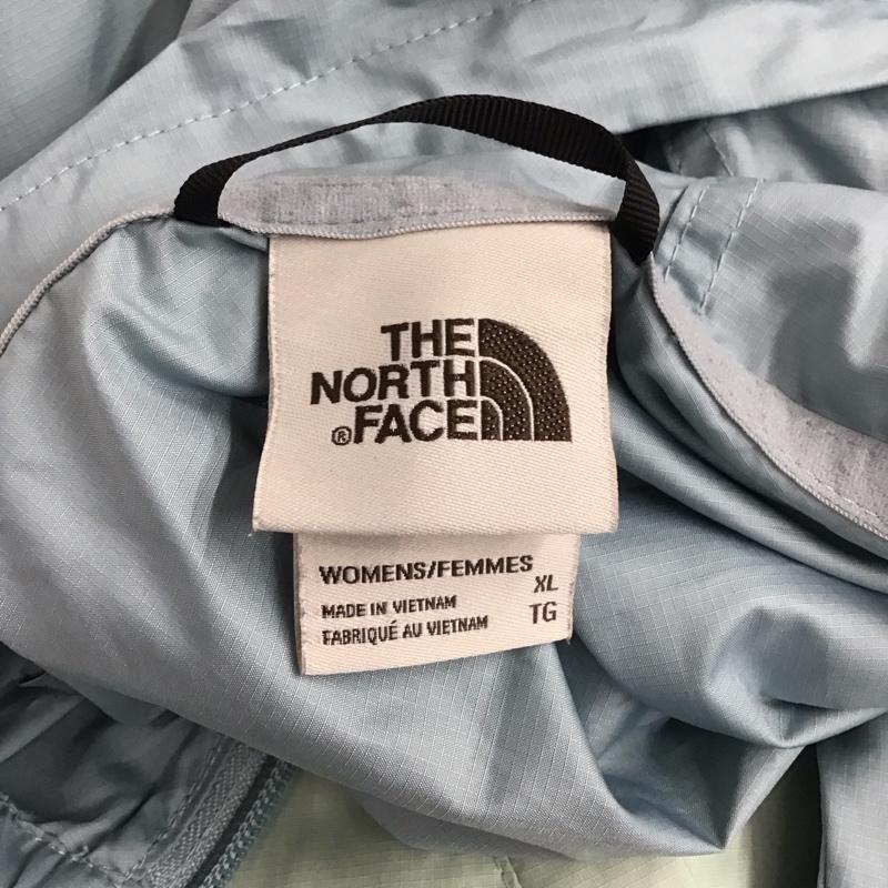 ザノースフェイス THE NORTH FACE ジャケット、上着 ジャンパー、ブルゾン NF0A55SU 茶タグ XL ロゴ、文字 水色 / ライトブルー / X 薄緑 / ライトグリーン / レディース USED 古着 中古 10123196