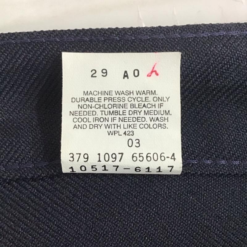 リーバイス Levi s パンツ チノパン チノパン カジュアルパンツ ワイドパンツ ストレッチパンツ スタプレ 90s 34 無地 紺 / ネイビー / メンズ USED 古着 中古 10109776