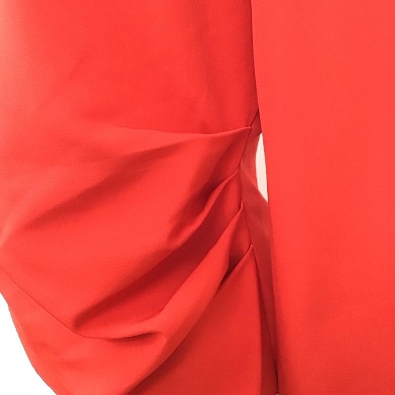 ザラ ZARA カットソー 長袖 M 無地 赤 / レッド /  レディース USED 古着 中古 10114097