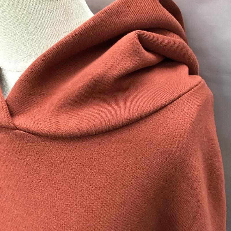 ザラ ZARA パーカー 長袖 3199 629 913 フーディー 裏起毛 XL 無地 赤 / レッド / レディース USED 古着 中古 10118451