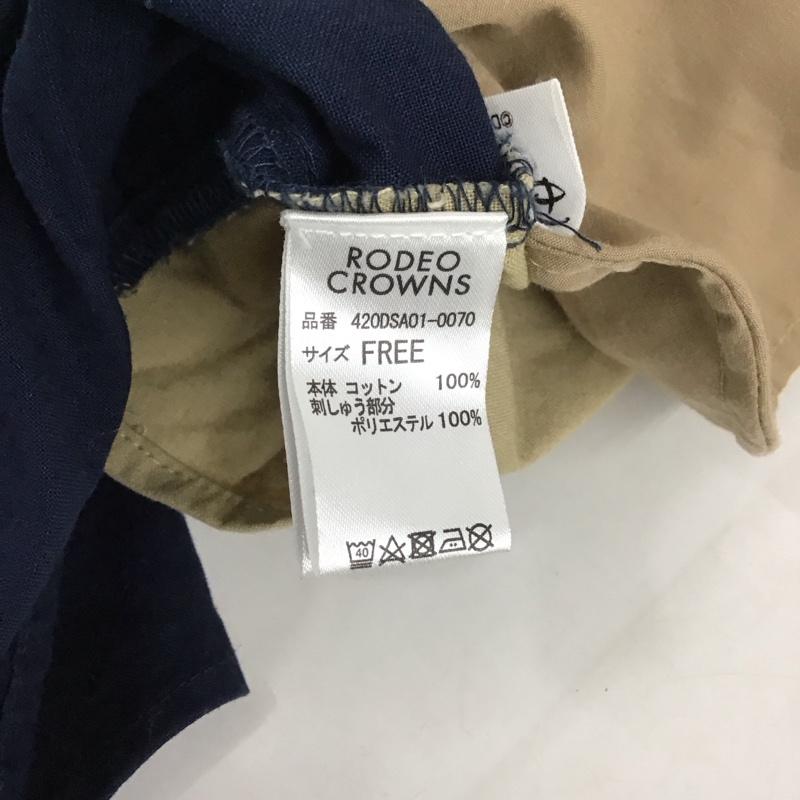 ロデオクラウンズ Rodeo Crowns シャツ、ブラウス 長袖 420dsa01-0070 オーバーシルエットシャツ 長袖シャツ FREE ロゴ、文字 カーキ / カーキ / レディース USED 古着 中古 10128981