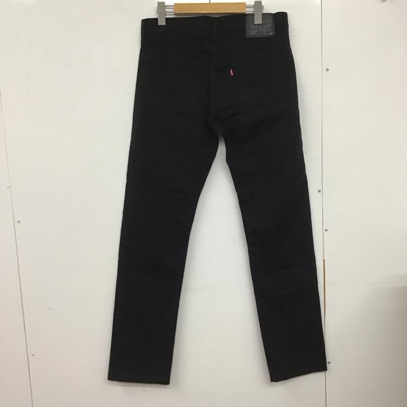 リーバイストラウスアンドコー Levi Strauss & co. パンツ デニム、ジーンズ デニムパンツ スリムパンツ カジュアルパンツ ストレッチパンツ カラーパンツ 31インチ 無地 黒 / ブラック / メンズ USED 古着 中古 10132100