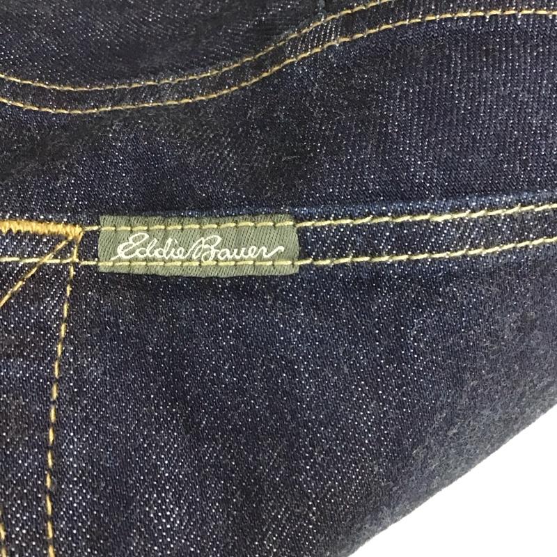 エディーバウアー Eddie Bauer パンツ デニム、ジーンズ デニムパンツ ストレートパンツ ワイドパンツ カジュアルパンツ 31インチ 無地 インディゴ / インディゴ / メンズ USED 古着 中古 10113609