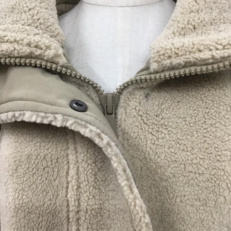 ザラ ZARA ジャケット、上着 ジャケット、ブレザー 4341 224 707 ボア L 無地 ベージュ / ベージュ / レディース USED 古着 中古 10107146