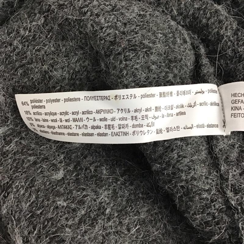 ザラ ZARA ニット、セーター 長袖 9598 165 802 タートルネック L 無地 ダークグレー / ダークグレー / レディース USED 古着 中古 10119620