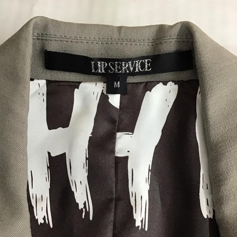 リップサービス LIPSERVICE ジャケット、上着 ジャケット、ブレザー M 無地 灰 / グレー / レディース USED 古着 中古 10121344