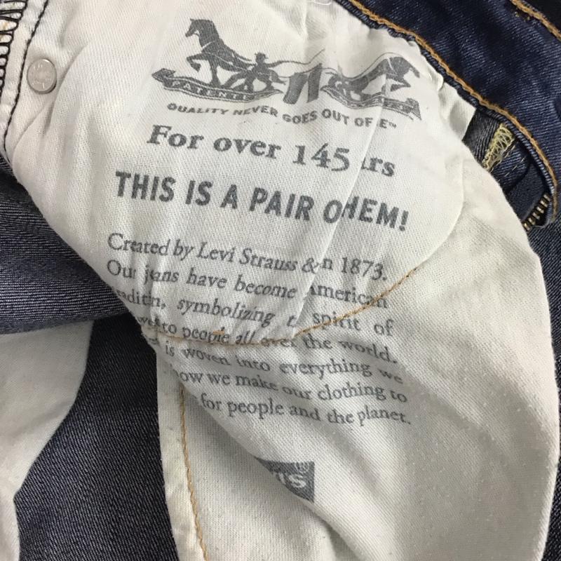 リーバイストラウスアンドコー Levi Strauss & co. パンツ デニム、ジーンズ デニムパンツ スリムパンツ カジュアルパンツ ストレッチパンツ 30インチ 無地 インディゴ / インディゴ / メンズ USED 古着 中古 10139018