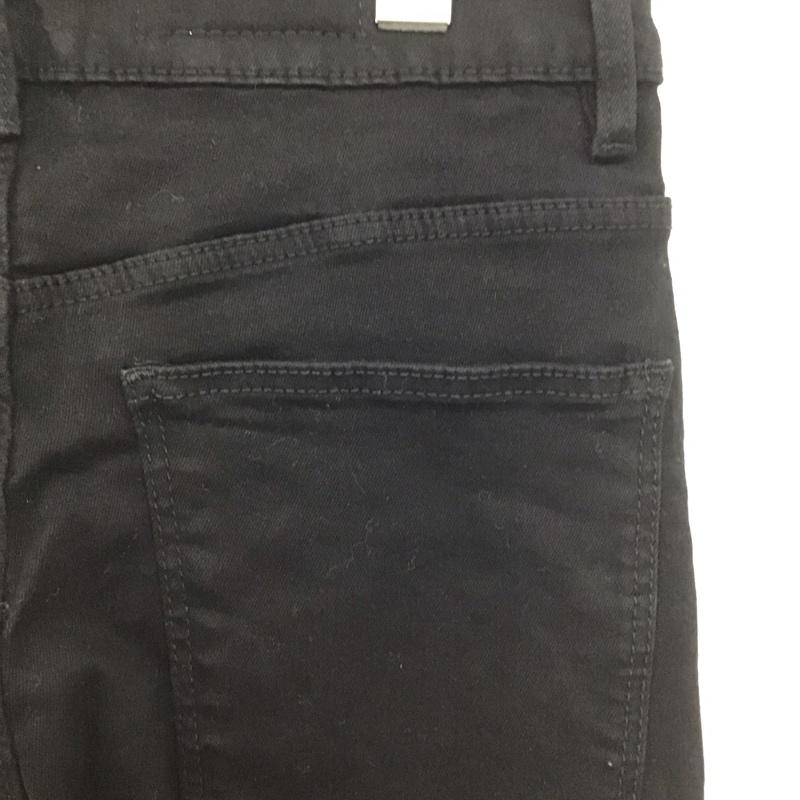 ザラ ZARA パンツ デニム、ジーンズ デニムパンツ スリムパンツ カジュアルパンツ ストレッチパンツ 42 無地 黒 / ブラック / メンズ USED 古着 中古 10134808