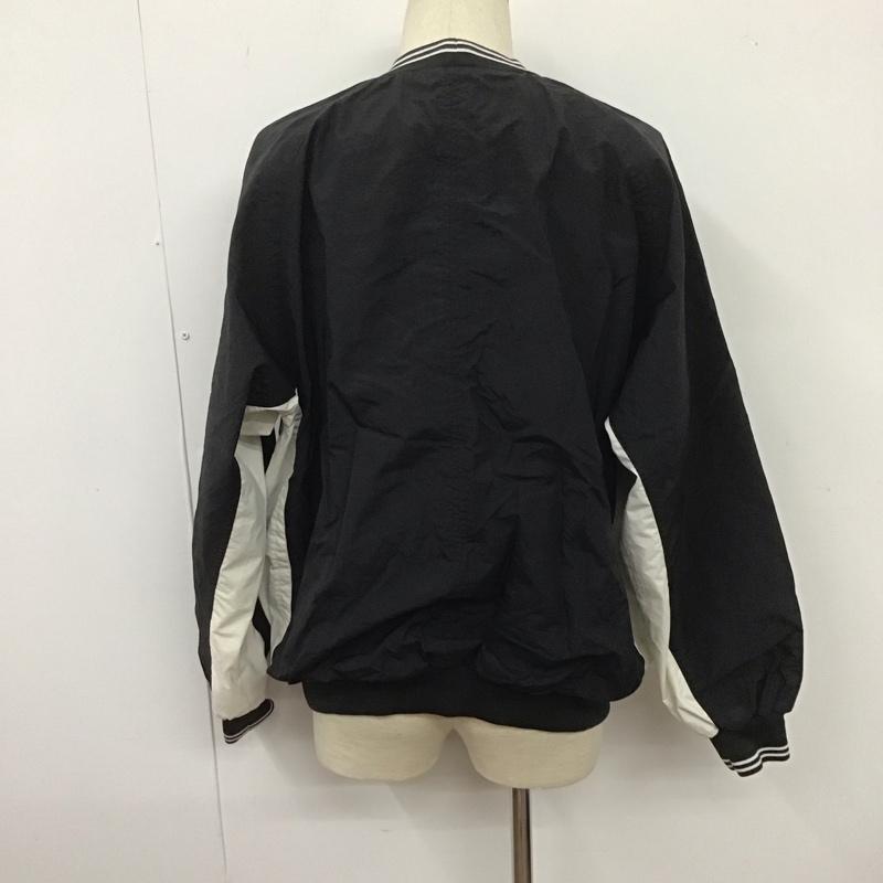ナイキ NIKE カットソー 長袖 H7-FED ナイロンスウェット L ワンポイント 黒 / ブラック / X 白 / ホワイト / メンズ USED 古着 中古 10106815