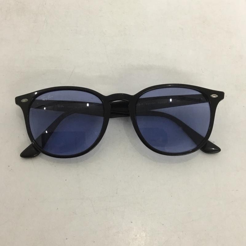 レイバン Ray-Ban めがね・サングラス サングラス RB4259-F カラーレンズ ロゴ、文字 黒 / ブラック / X 青 / ブルー / メンズ USED 古着 中古 10137937