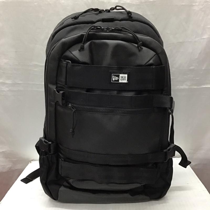 ニューエラ NEW ERA リュックサック、デイパック リュックサック、デイバッグ バックパック ロゴ、文字 黒 / ブラック / メンズ USED 古着 中古 10122524