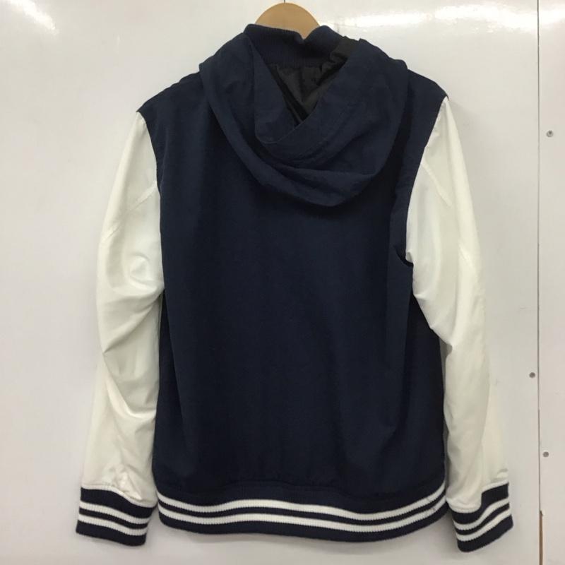 ビームス ハート BEAMS HEART ジャケット、上着 ジャケット、ブレザー ジップアップジャケットパーカー アウター M 無地 白 / ホワイト / X 紺 / ネイビー / メンズ USED 古着 中古 10139275