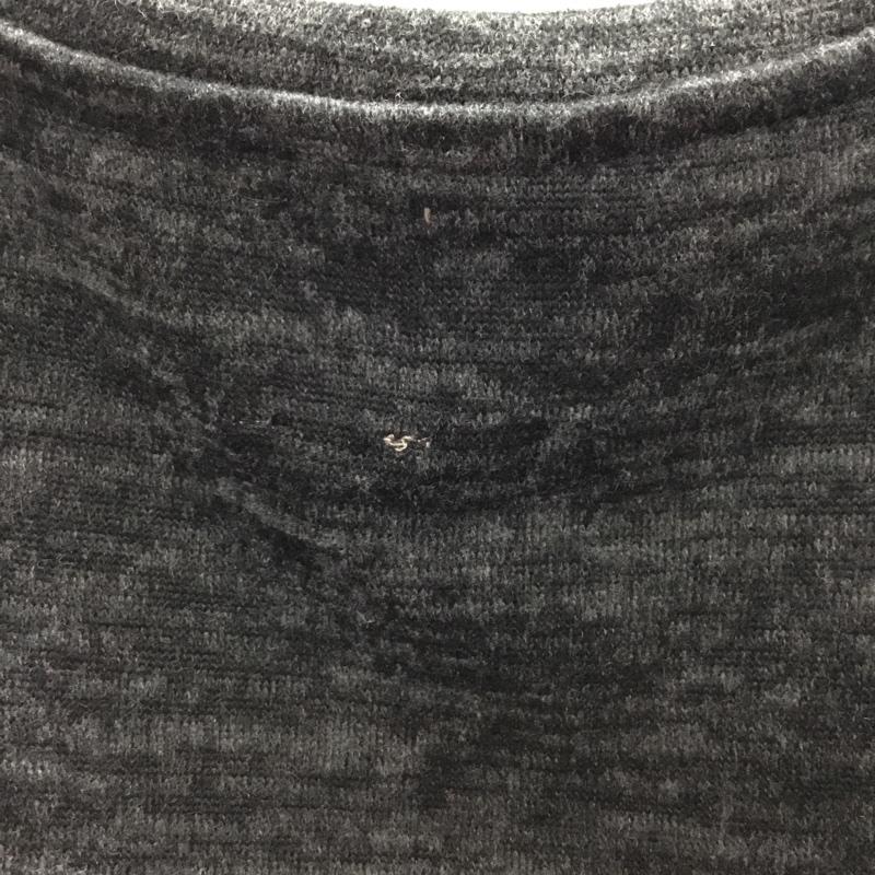 ザラ ZARA カットソー 半袖 S 無地 チャコールグレー / チャコールグレー / レディース USED 古着 中古 10121997