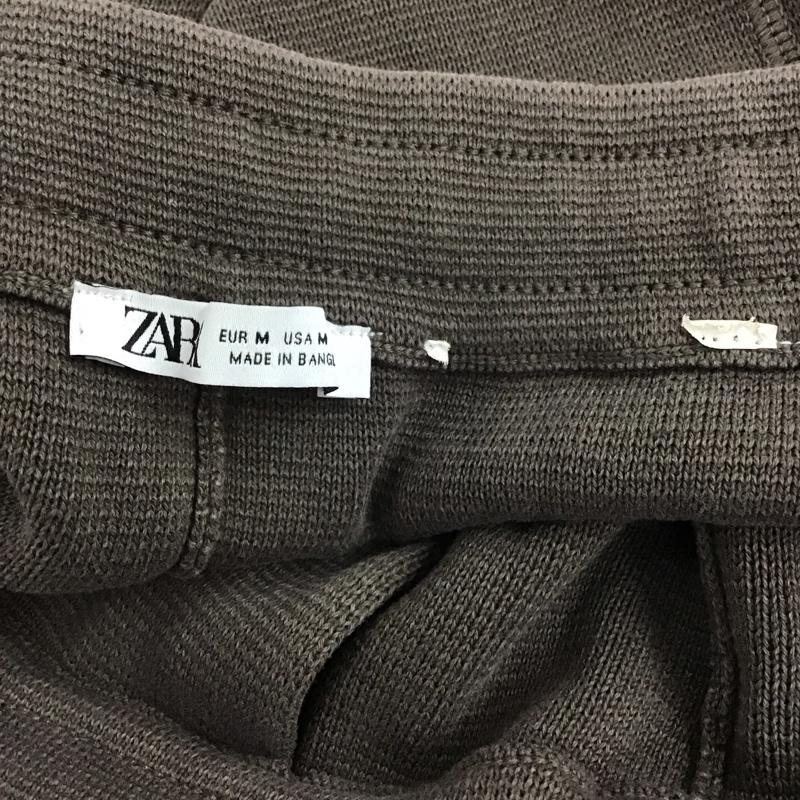 ザラ ZARA パンツ ワークパンツ、ペインターパンツ ワークパンツ ワイドパンツ カジュアルパンツ スウェットパンツ M 無地 茶 / ブラウン / メンズ USED 古着 中古 10132096