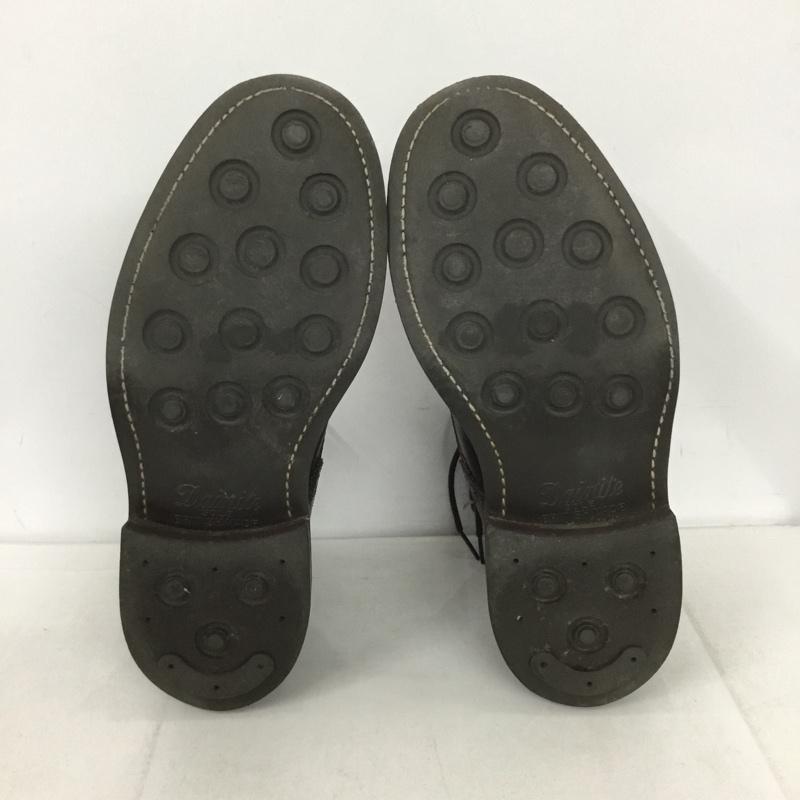 トリッカーズ Tricker s ブーツ ショートブーツ M2508 MALTON ウィングチップブーツ カントリーブーツ UK8 箱有 ダークブラウン / ダークブラウン / レディース USED 古着 中古 10133910