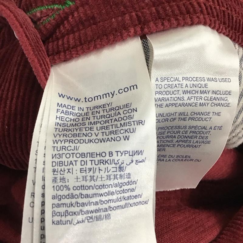 トミー ジーンズ TOMMY JEANS サロペット・オーバーオール サロペット、オーバーオール 90s コーデュロイ 無地 えんじ / ワインレッド / メンズ USED 古着 中古 10130623