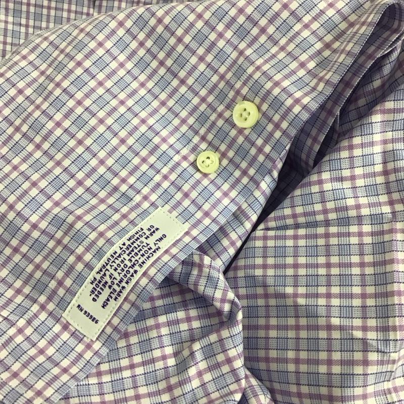 ブルックスブラザーズ BROOKS BROTHERS シャツ、ブラウス 長袖 長袖シャツ チェックシャツ カラーシャツ カジュアルシャツ チェック マルチカラー / マルチカラー / メンズ USED 古着 中古 10111266