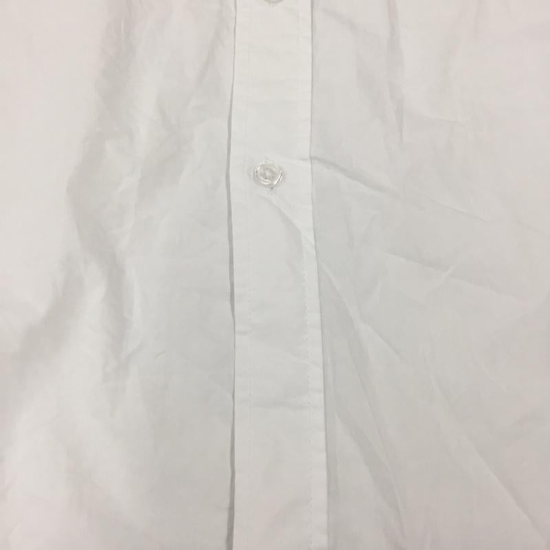 ユーエスポロアッスン U.S.POLO ASSN. シャツ、ブラウス 半袖 半袖シャツ カラーシャツ 半袖カットソー 無地シャツ M ロゴ、文字 白 / ホワイト /  メンズ USED 古着 中古 10113286