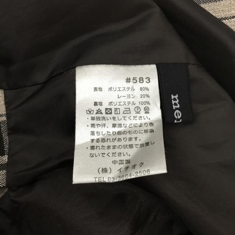 メルロー merlot ジャケット、上着 ジャケット、ブレザー チェック マルチカラー / マルチカラー / レディース USED 古着 中古 10110757