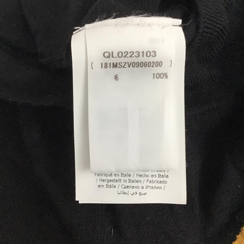 モスキーノ MOSCHINO ニット、セーター 長袖 layboy Toy Bear セーター 無地 黒 / ブラック / メンズ USED 古着 中古 10142256