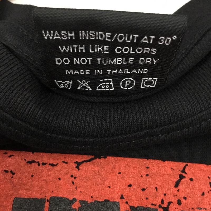 古着 USED Tシャツ 半袖 半袖カットソー プリントTシャツ クルーネックカットソー バンドTシャツ L プリント 黒 / ブラック / メンズ USED 古着 中古 10106921