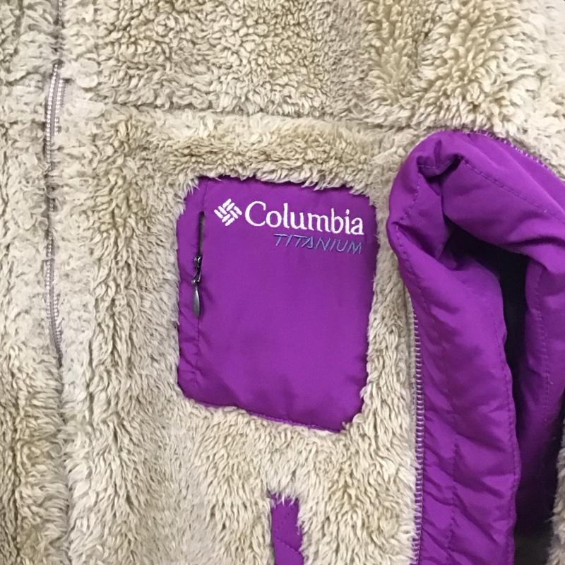 コロンビア Columbia ジャケット、上着 ジャンパー、ブルゾン ボアジャケット M 無地 ベージュ / ベージュ / レディース USED 古着 中古 10131114