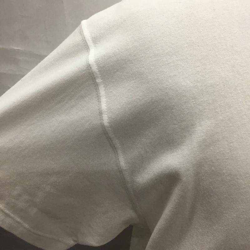 イーハトーブ IHATOV Tシャツ 半袖 半袖カットソー プリントTシャツ クルーネックカットソー XL ロゴ、文字 白 / ホワイト /  メンズ USED 古着 中古 10112332