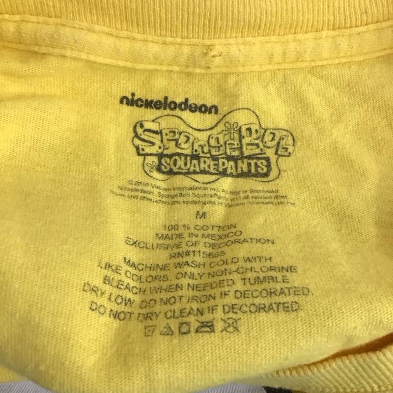 古着 USED Tシャツ 半袖 半袖カットソー プリントTシャツ クルーネックカットソー M キャラクター 黄 / イエロー / メンズ USED 古着 中古 10126274