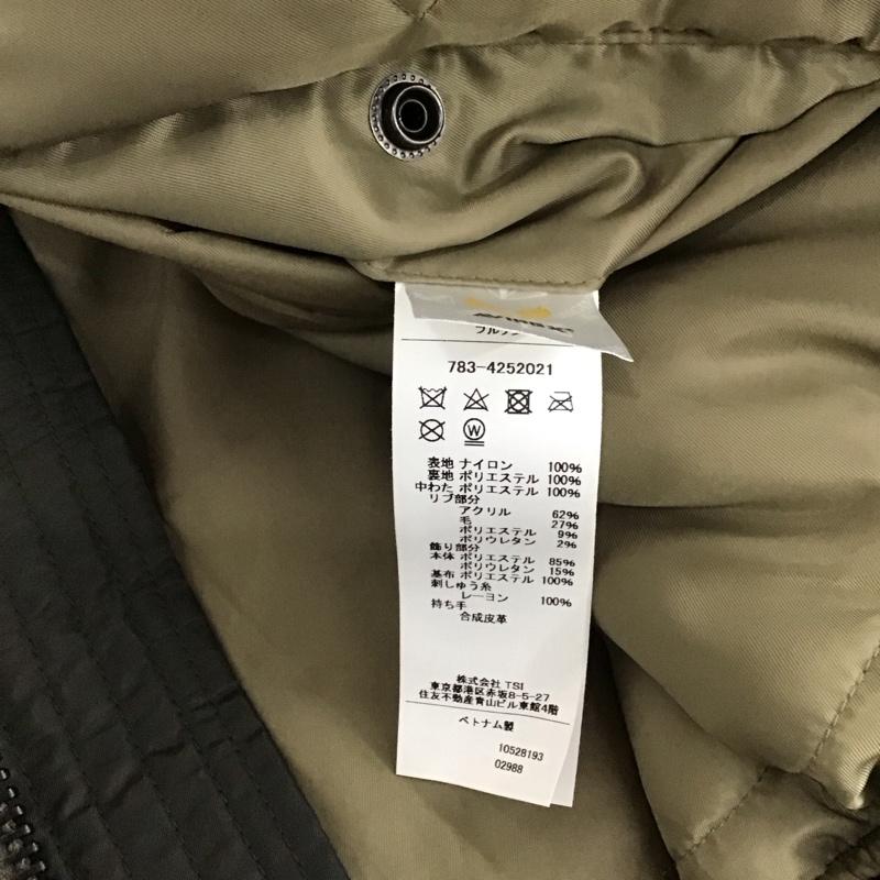 アヴィレックス AVIREX ジャケット、上着 ジャンパー、ブルゾン 783-4252021 フライトジャケット MA-1 アウター XL 無地 カーキ / カーキ / メンズ USED 古着 中古 10132831
