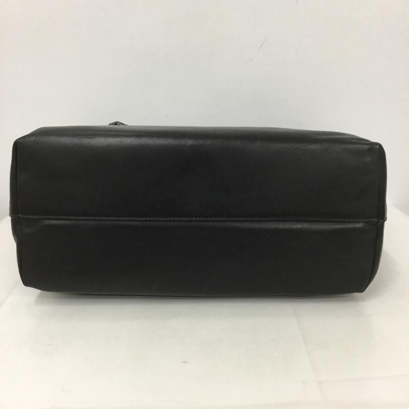 ミュウミュウ miu miu トートバッグ トートバッグ レザー ロゴ、文字 黒 / ブラック / レディース USED 古着 中古 10126461
