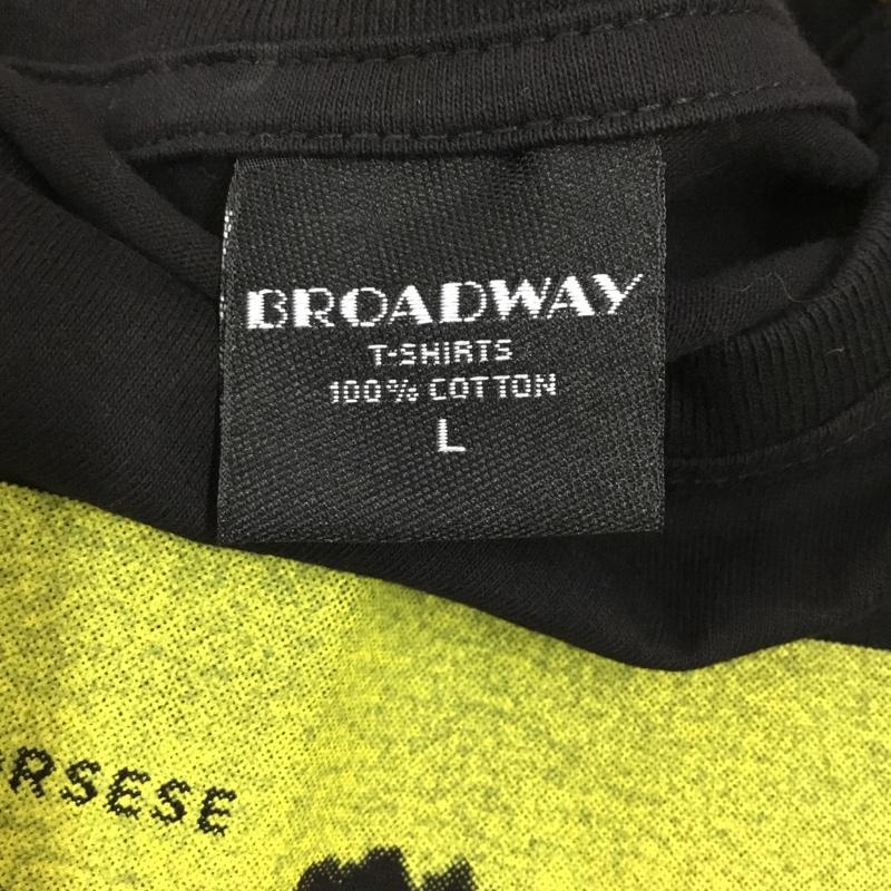 古着 USED Tシャツ 半袖 半袖カットソー プリントTシャツ クルーネックカットソー バンドTシャツ L プリント 黒 / ブラック / メンズ USED 古着 中古 10106928