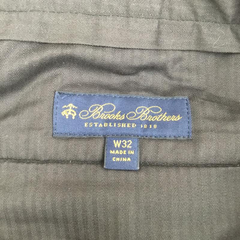 ブルックスブラザーズ BROOKS BROTHERS パンツ ショートパンツ 32 無地 黒 / ブラック / メンズ USED 古着 中古 10128853