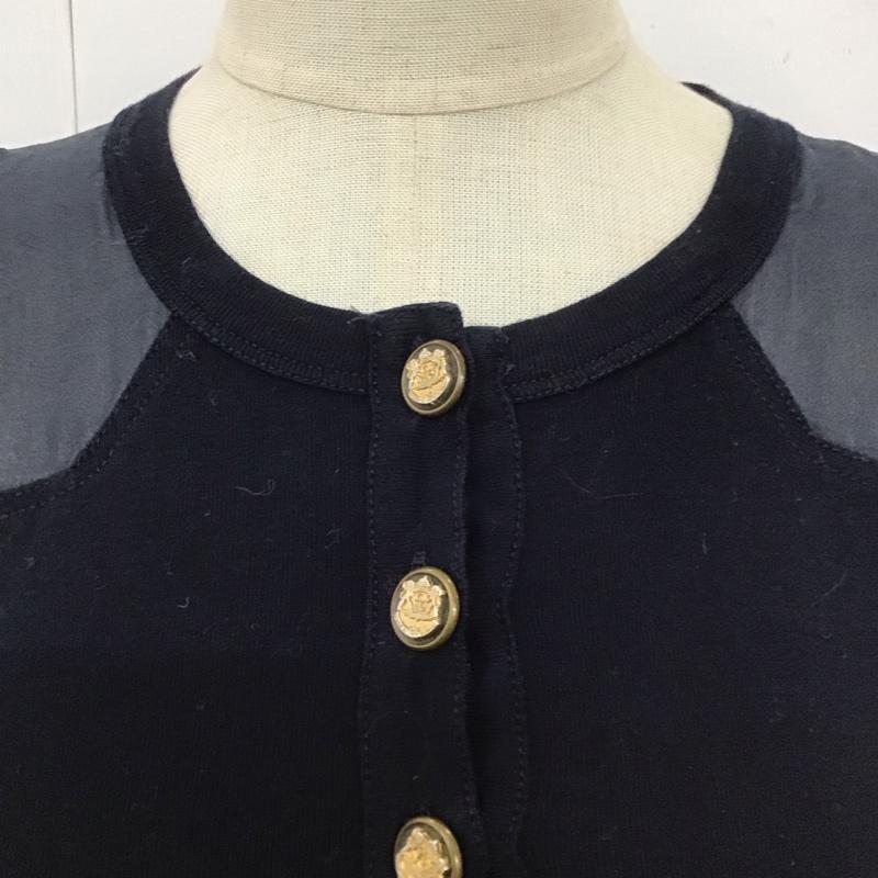 ドルチェアンドガッバーナ DOLCE&GABBANA タンクトップ タンクトップ F8258T 38 無地 紺 / ネイビー / レディース USED 古着 中古 10109481