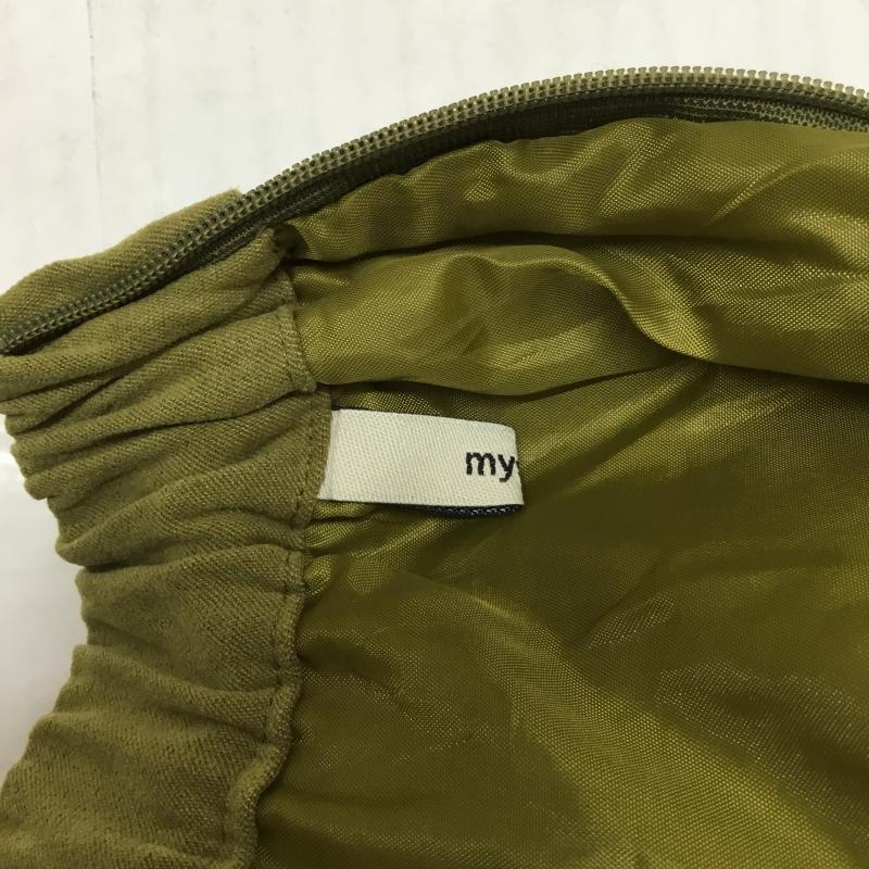 ミスティック mystic パンツ ショートパンツ 1 無地 カーキ / カーキ / レディース USED 古着 中古 10043920