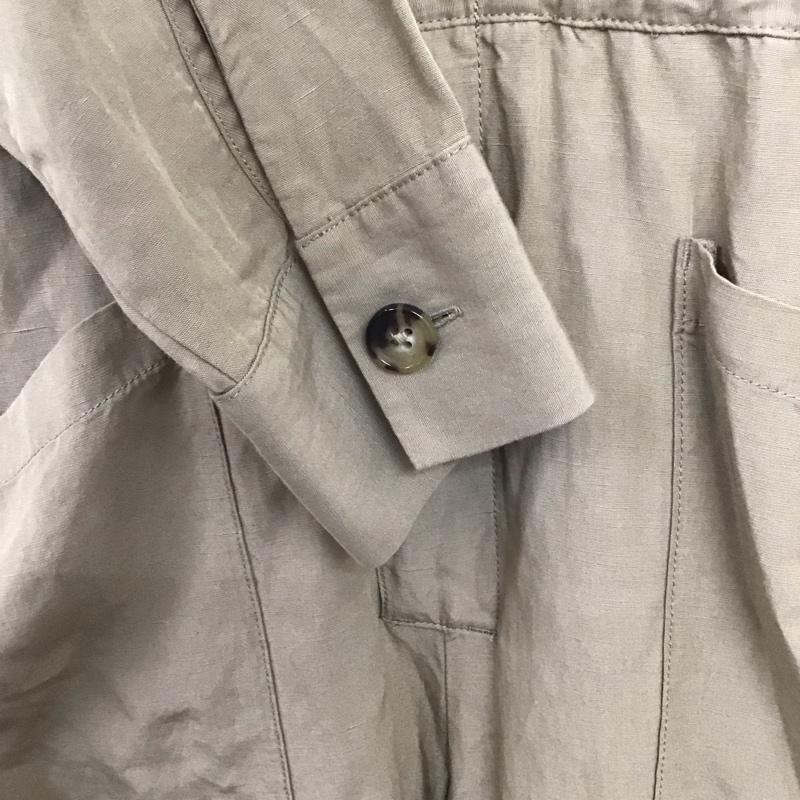 スピック&スパン Spick & Span ワンピース・ドレス・オールインワン ワンピース・ドレス・オールインワン 20-030-200-2060-3-0 オーバーオール オールインワン タグ付き 38 無地 ベージュ / ベージュ / レディース USED 古着 中古 10138670
