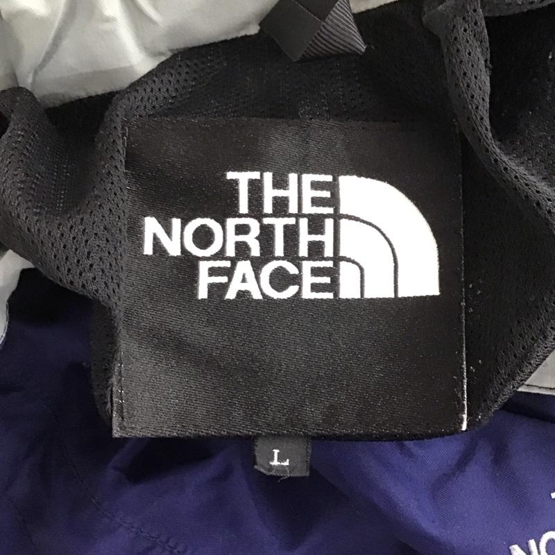 ザノースフェイス THE NORTH FACE ジャケット、上着 ジャンパー、ブルゾン ジップアップジャケット ジャンパー ジャケット カジュアルジャケット パーカー L ロゴ、文字 紺 / ネイビー / メンズ USED 古着 中古 10106974