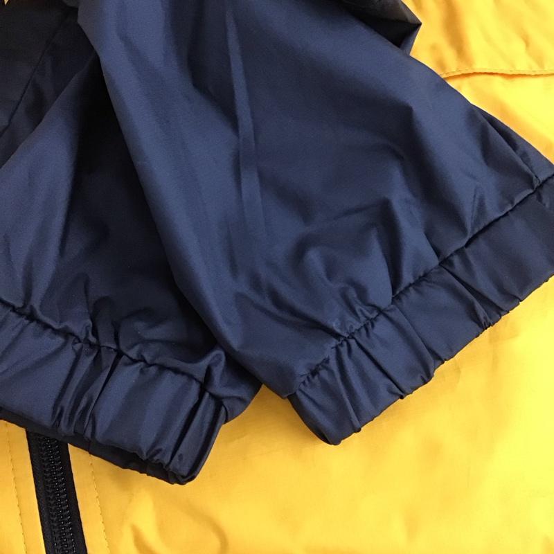 ザノースフェイス THE NORTH FACE ジャケット、上着 ジャケット、ブレザー nf0a4qz7 ジップアップジャケット ナイロンパーカー アウター XL ロゴ、文字 黒 / ブラック / X 黄 / イエロー / メンズ USED 古着 中古 10133613
