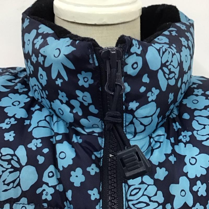 ポロジーンズカンパニー POLOJEANSCO. ベスト ベスト ダウンベスト S 総柄 青 / ブルー / レディース USED 古着 中古 10121173