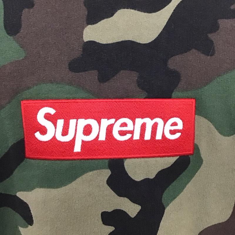 シュプリーム Supreme トレーナー 長袖 15AWBoxLogoCrewneck 長袖トレーナー スウェット XL カモフラージュ柄・迷彩 マルチカラー / マルチカラー / メンズ USED 古着 中古 10107386
